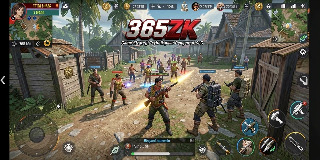Gameplay seru dan mendebarkan dalam 365ZK.