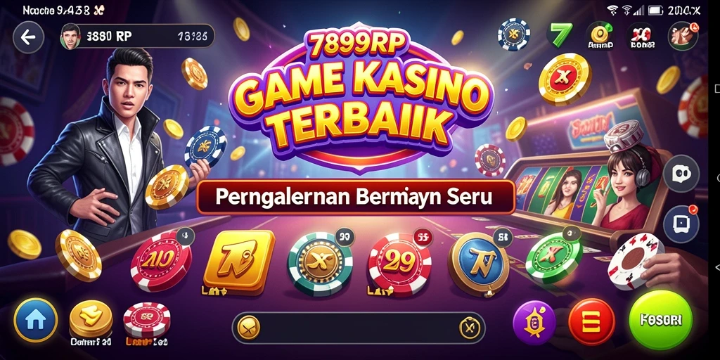 Tampilan utama gameplay Kasino yang menarik di 789RP.