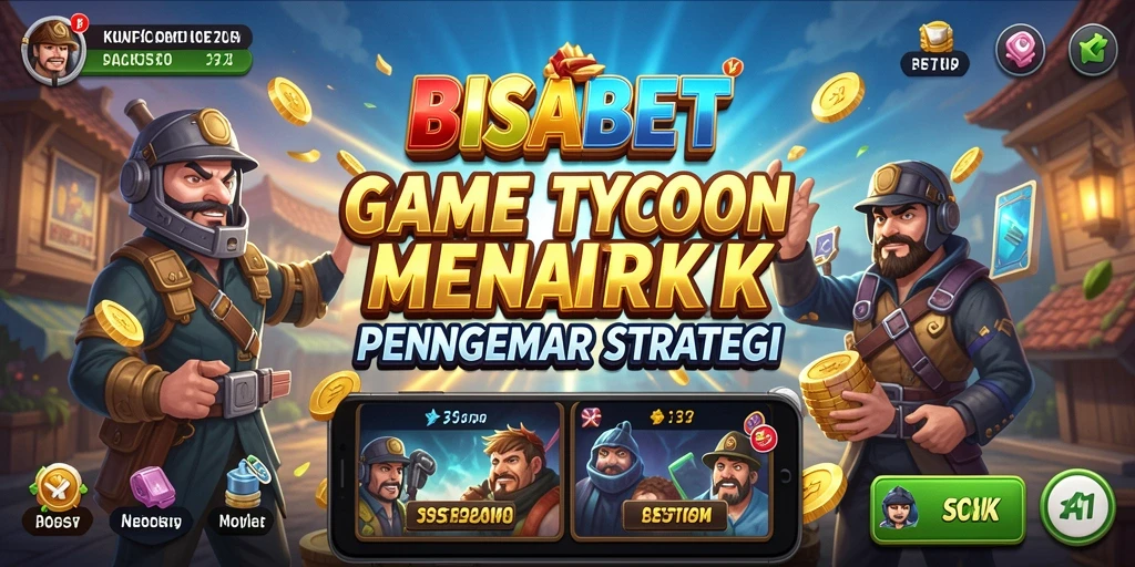 Tampilan gameplay menarik dari BISABET yang penuh strategi.