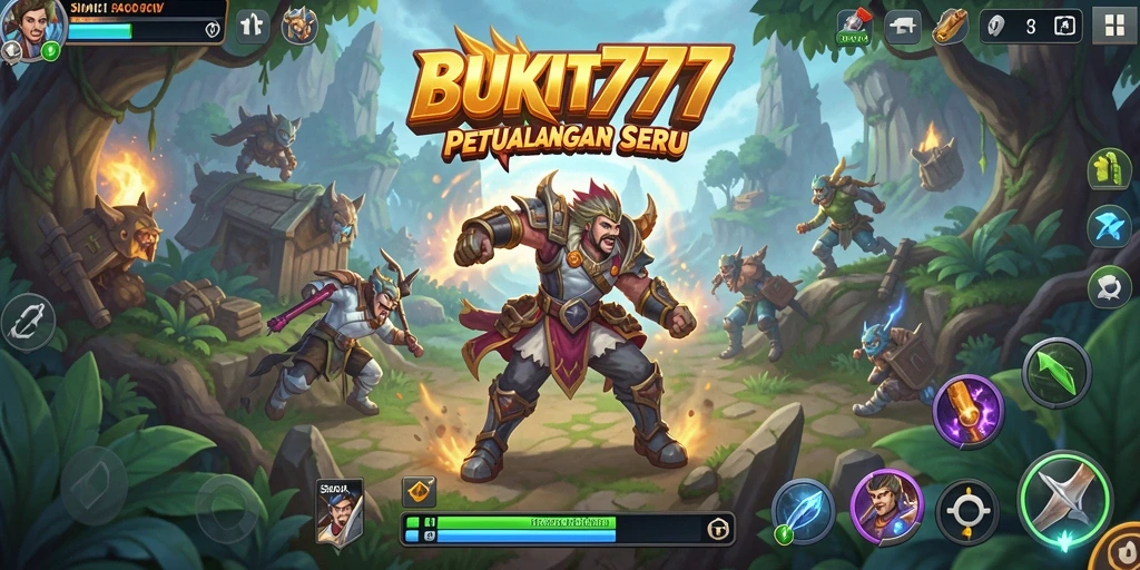 Tampilan gameplay BUKIT777 dengan pengalaman simulasi yang mendalam.
