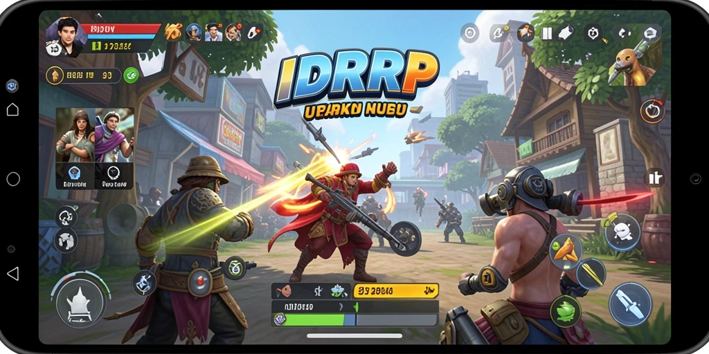Tampilan utama IDRRP dengan fitur utilitas yang lengkap.