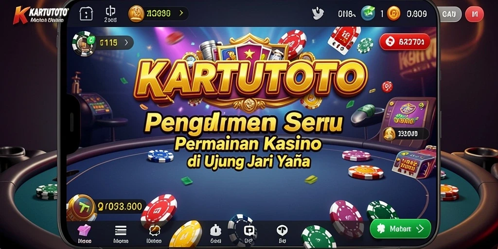 Tampilan gameplay KARTUTOTO yang mendebarkan dan interaktif.