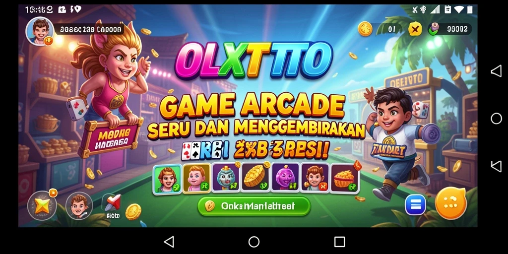 Screenshot gameplay OLXTOTO dengan grafis menawan dan tantangan seru.