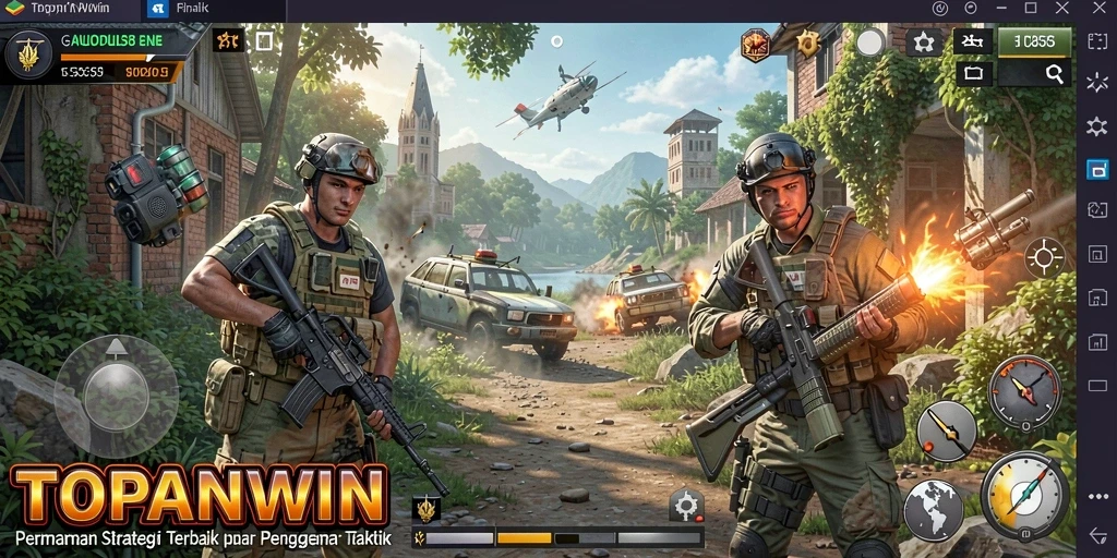 Screenshot gameplay TOPANWIN yang menampilkan strategi mendebarkan.